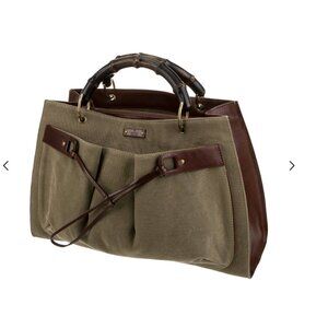 Gucci Vintage Bamboo Handbag